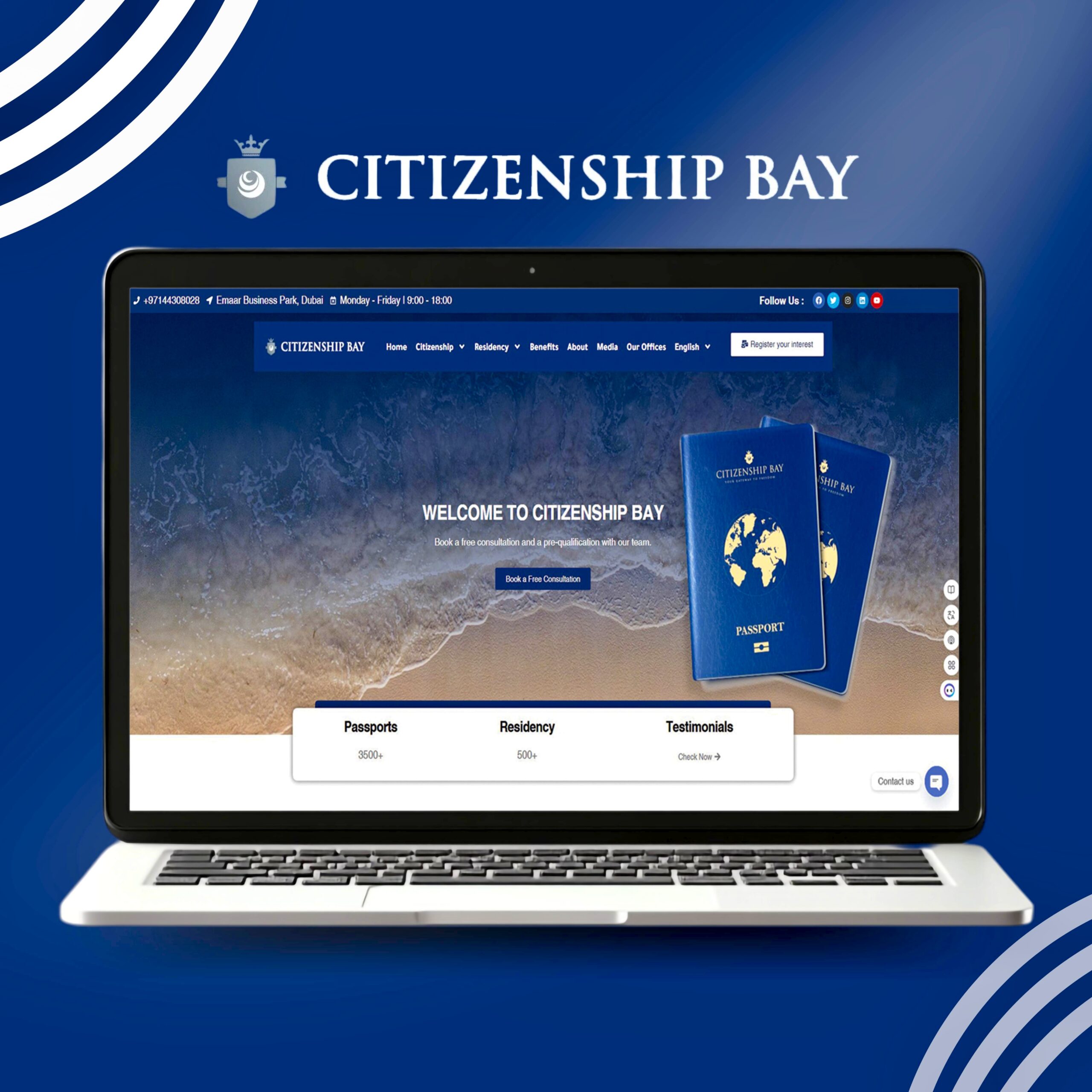 Designing a WordPress Website for a Citizenship