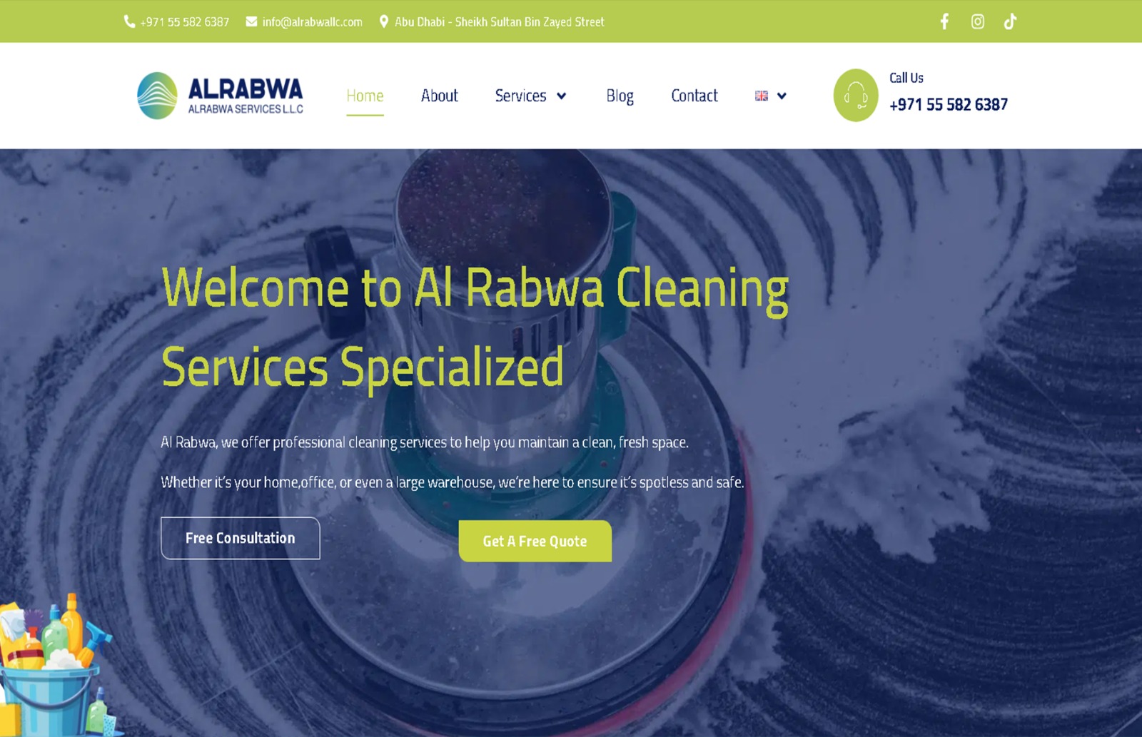Developing for a Cleaning Company