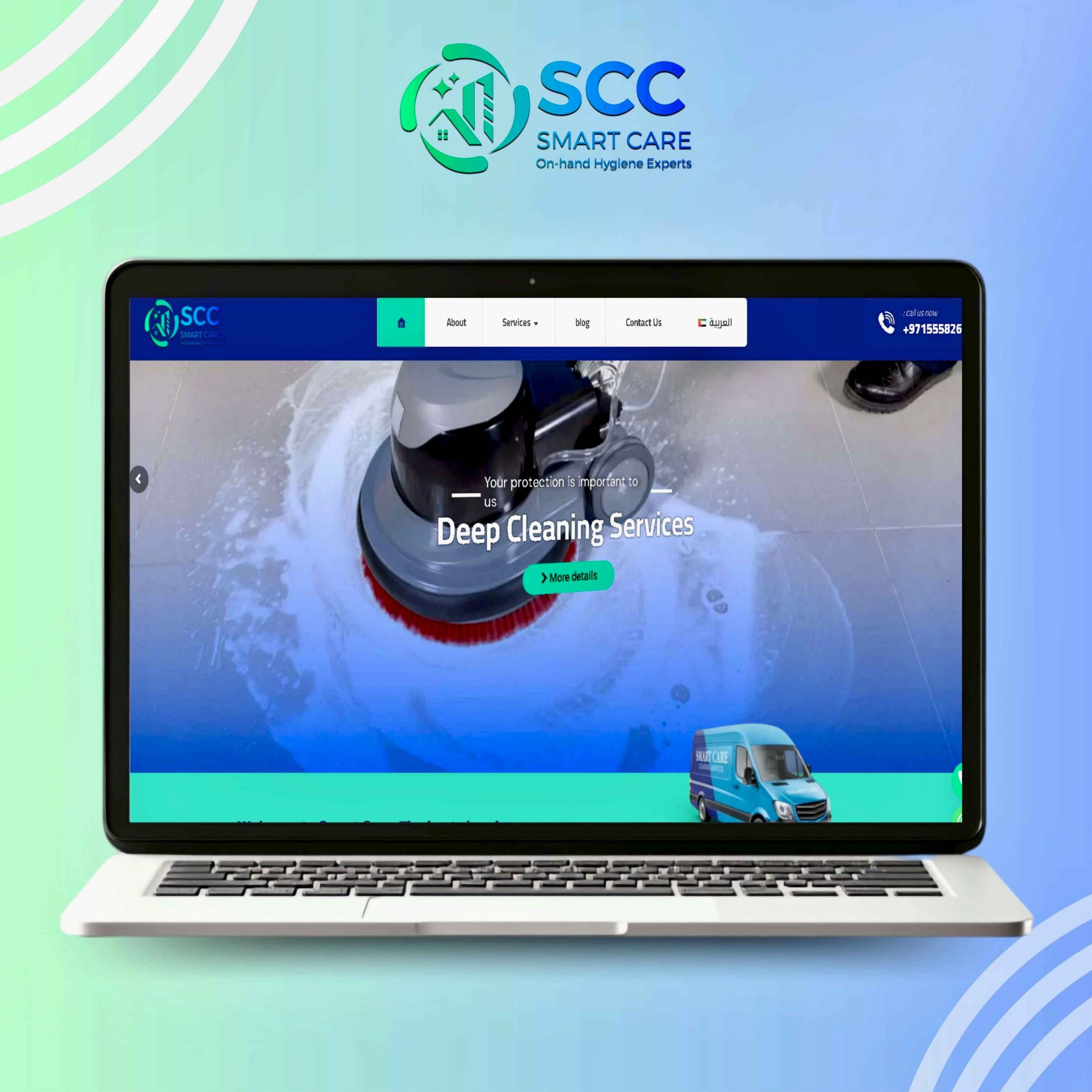 Website Design for a Cleaning Services Company