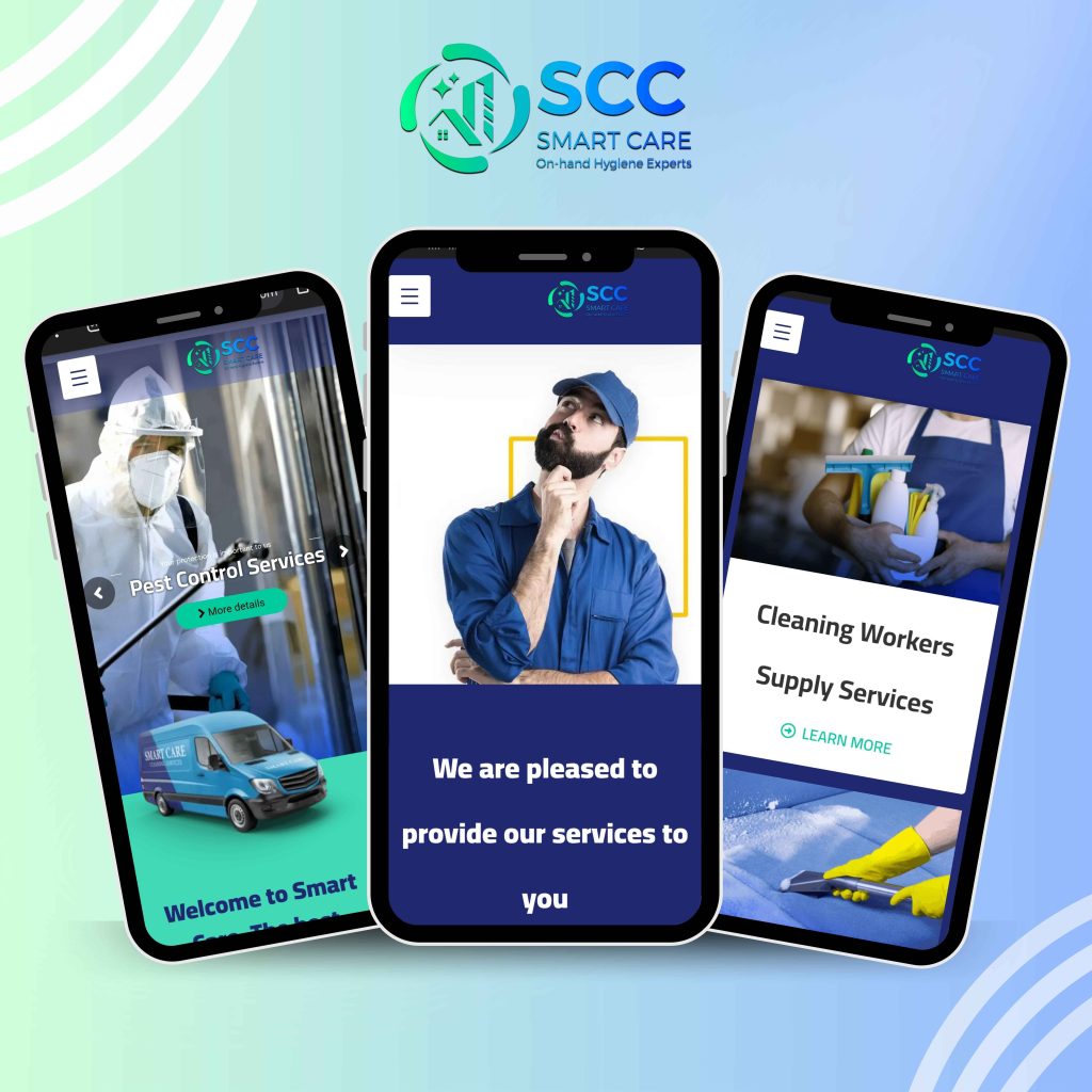 Website Design for a Cleaning Services Company