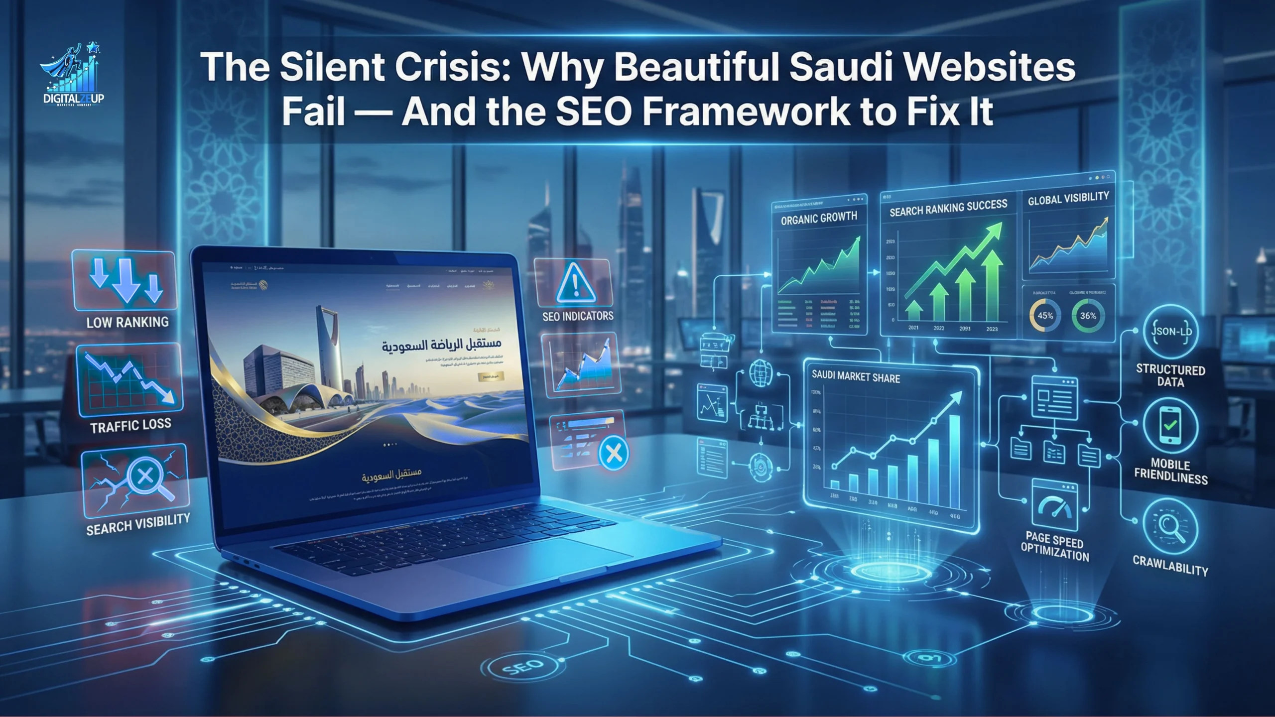 Saudi Arabia SEO Solutions: How to Dominate Google Search
