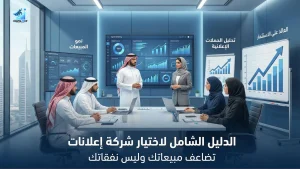 الدليل الشامل لاختيار شركة إعلانات تضاعف مبيعاتك وليس نفقاتك.