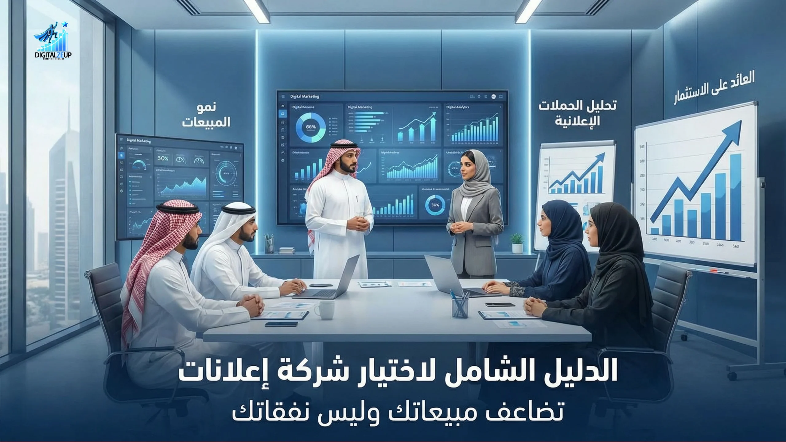 الدليل الشامل لاختيار شركة إعلانات تضاعف مبيعاتك وليس نفقاتك.