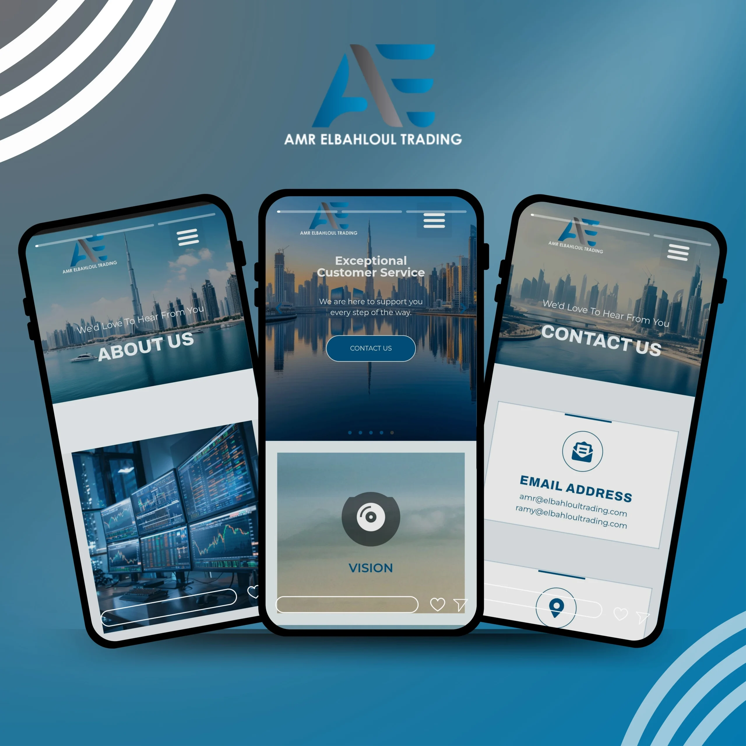 تصميم موقع إلكتروني باستخدام ووردبريس لشركة تعليم التداول