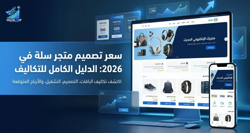 سعر تصميم متجر سلة في 2026 الدليل الكامل للتكاليف