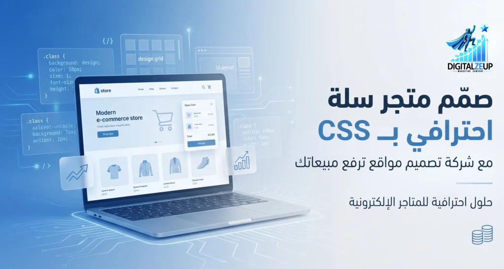 صمّم متجر سلة احترافي بـ CSS مع شركة تصميم مواقع ترفع مبيعاتك
