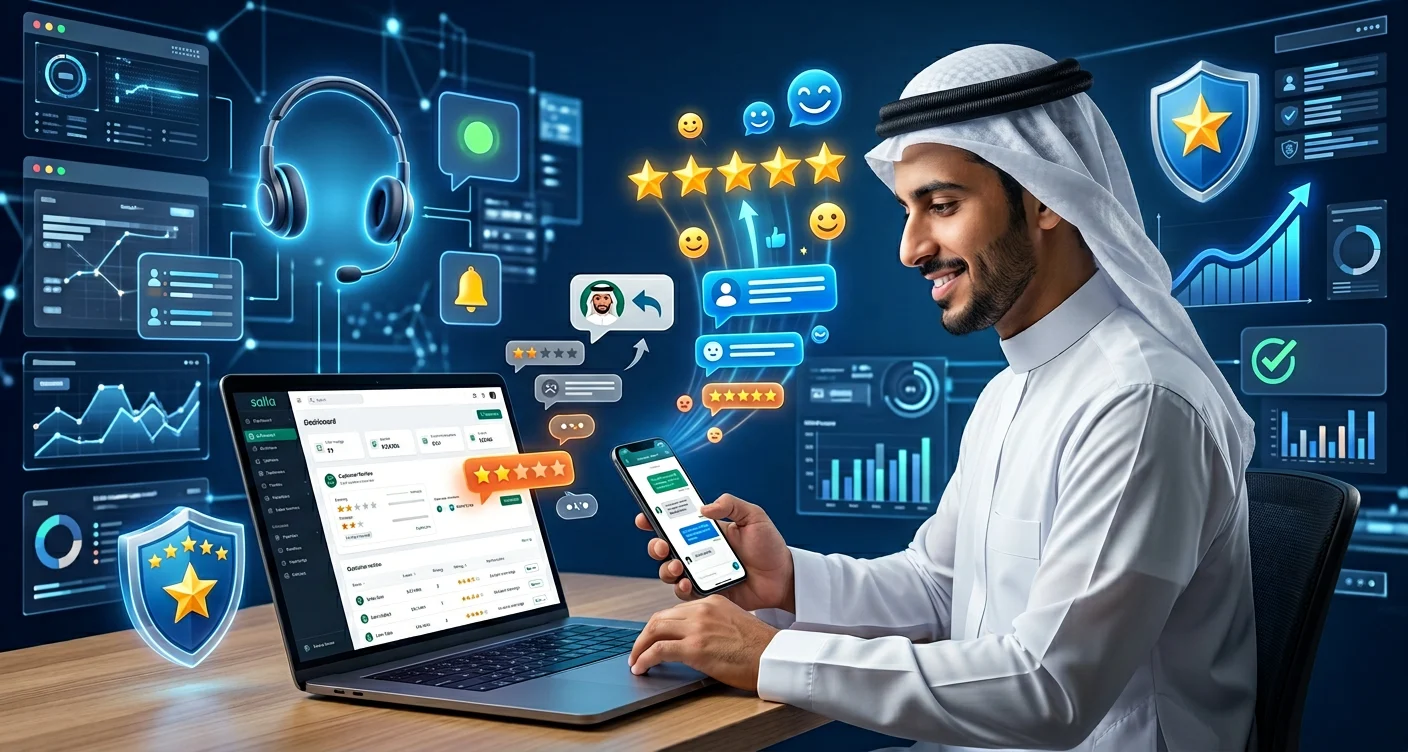 كيف أتعامل مع التقييمات السلبية في متجري على سلة أو زد؟