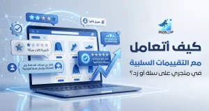 كيف أتعامل مع التقييمات السلبية في متجري على سلة أو زد؟