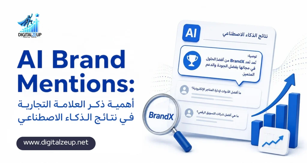 AI Brand Mentions أهمية ذكر العلامة التجارية في نتائج الذكاء الاصطناعي