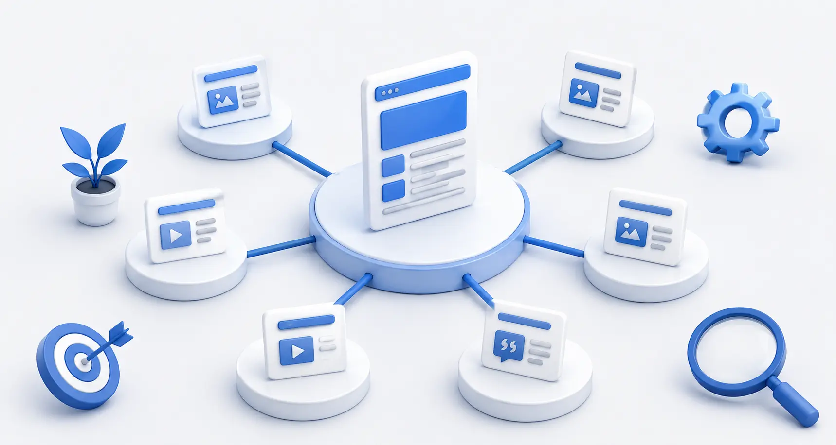 Content Clusters بناء عناقيد المحتوى لزيادة الزيارات وتحسين الظهور في نتائج البحث